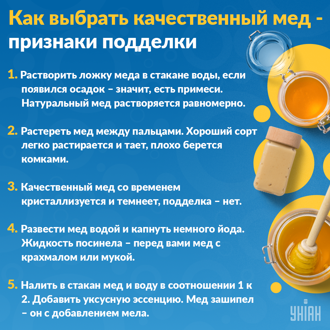 Jak si vybrat kvalitní med - tipy / Infografika Myu